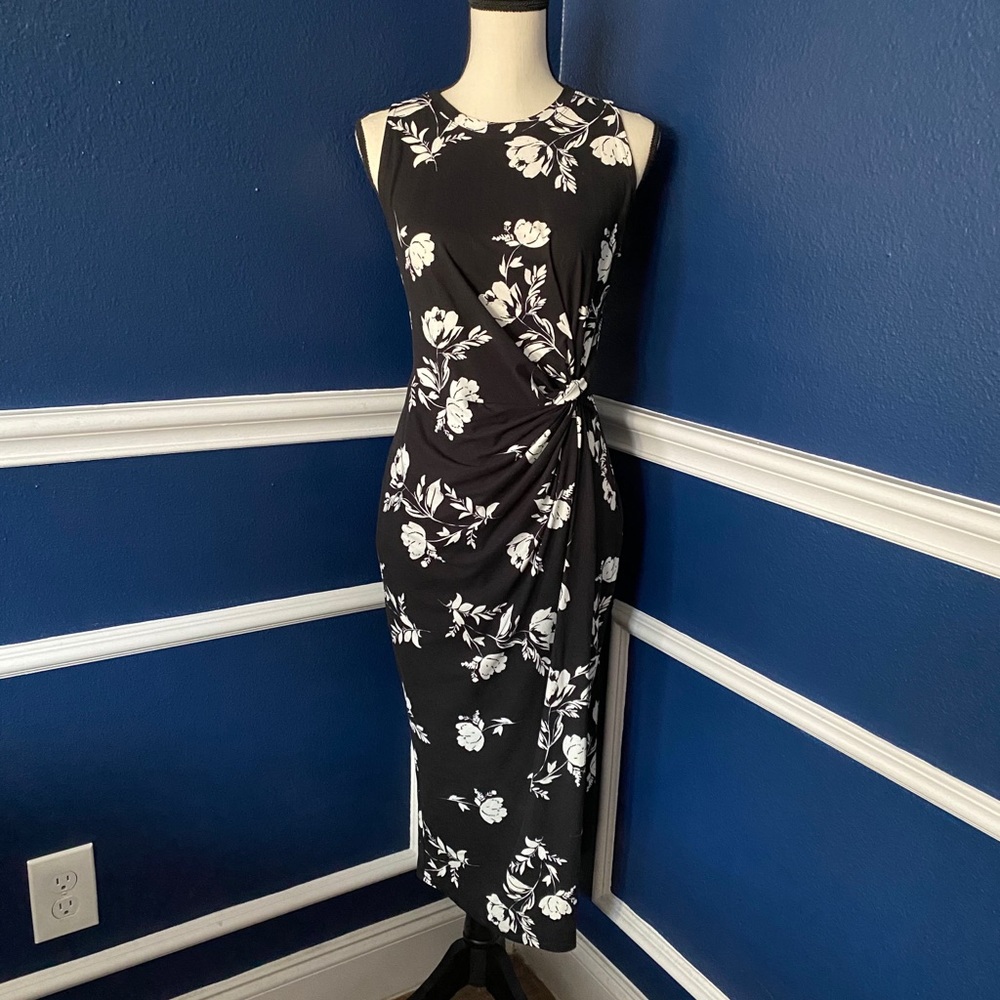 Nine Britton Floral Wrap Dress | Sz L | NWOT